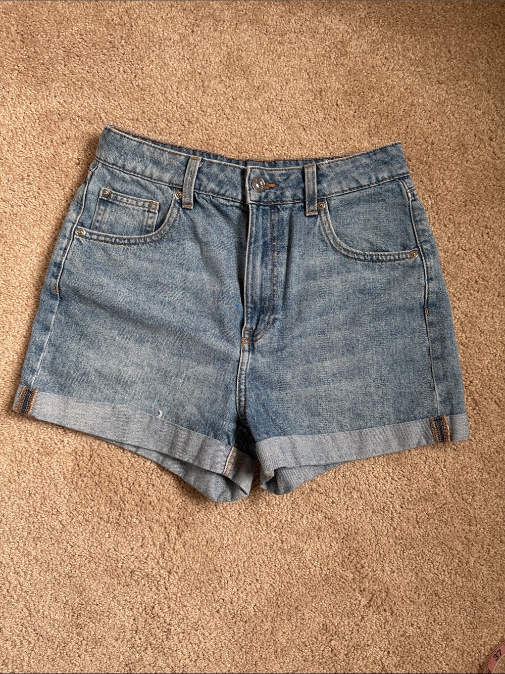 H&M Light Blue Denim Jean Shorts